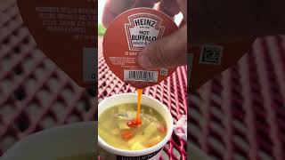 Kwik Trip buffalo chicken ranch noodle soup ￼(part 1 of 2)