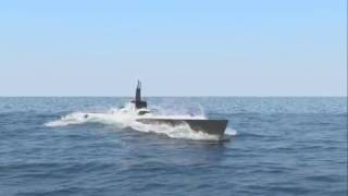 Submarine surfacing - Phoenix FD for 3ds Max
