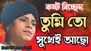 😭💔তুমি তো সুখেই আছো|| Tumi To Sukhei Aso Bondhu || কলিজা ফাটা কষ্টের বিচ্ছেদ গান || Lima Pagli song