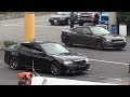 2018 Hellcat vs Chrysler SRT - drag race