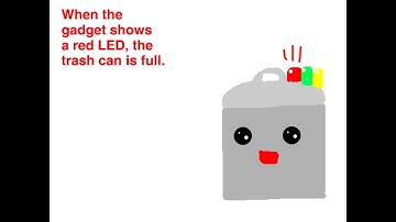 Smart Trash Can FLL Project by Planet Robotics