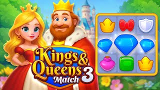 Kings and Queens Match 3 screenshot 2