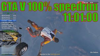 [WR] GTA V 100% 11:01:00 speedrun