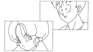Como Dibujar A Gohan Y Videl Dragon Ball Z