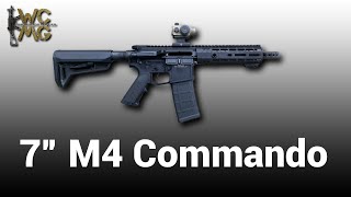 Testing our new Full-Auto M4 Commando with 7
