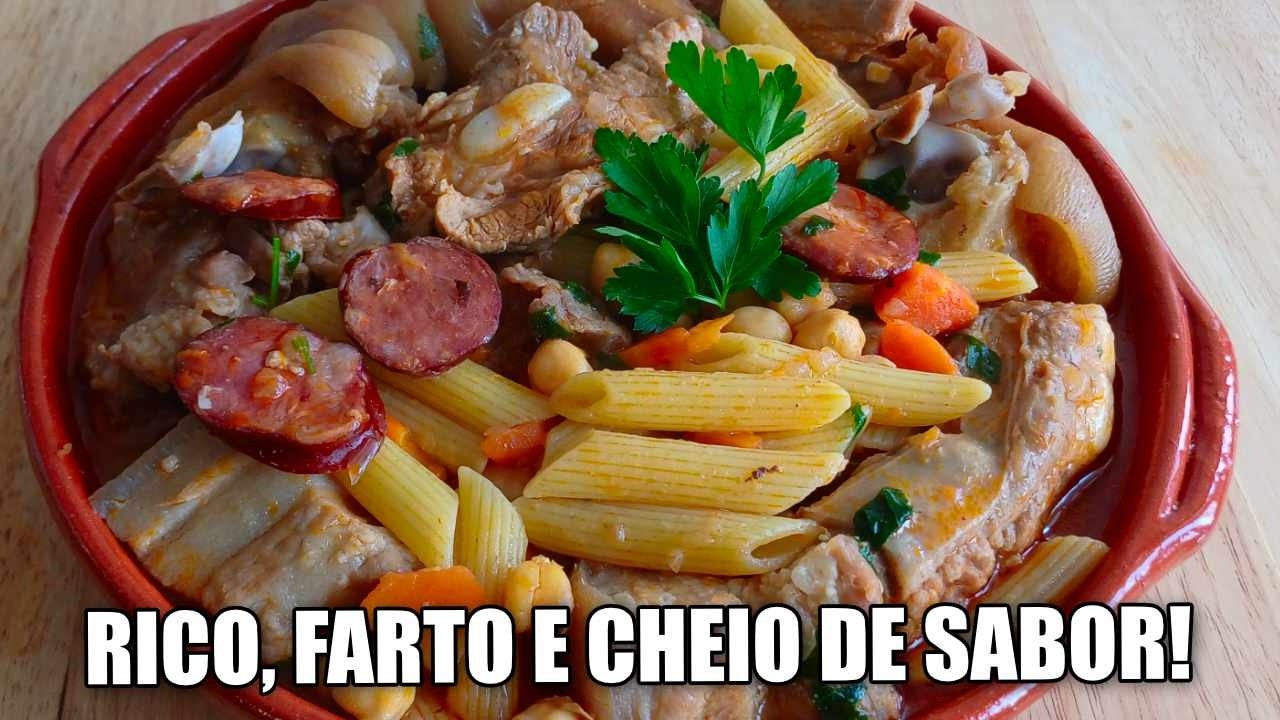 Tradicional RANCHO À PORTUGUESA à minha maneira 🍲 Receita Fácil e Deliciosa!