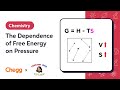 Understanding Gibbs Free Energy and Pressure Dependence