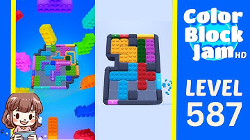 Color Block Jam Level 587 Solution Walkthrough