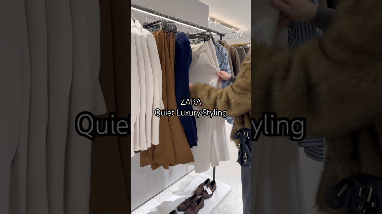 Quiet Luxury Zara Styling | Elevated Minimal Outfits (Part 2) | OOTD | In-Store Styling