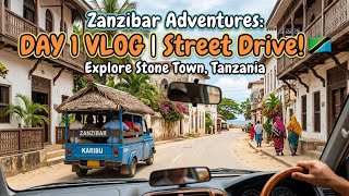 🌴 Cruising Through Paradise! | Day 1 Zanzibar Vlog 🚗✨ #travel #travelvlog #zanzibar #zanzibartours