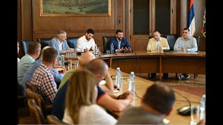 Aleksandar Šapić - Sastanak Sa Privatnim Prevoznicima - 12.7.2023.