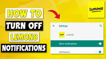 How To Turn Off Lemon8 Notifications | Lemon8 App Tutorial