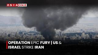 Us U0026 Israel Launch operation Epic Fury On Iran  Tehran Fires Back  Asia One News