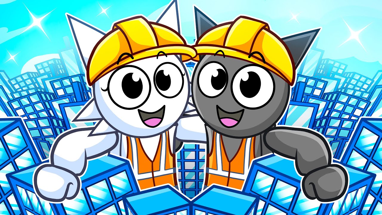 WE BUILT A CITY IN ROBLOX...