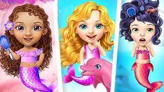 Fun Girl Care Kids Games - Sweet Baby Girl Mermaid Life - Play Fun Ocean Explorer Games For Children screenshot 5