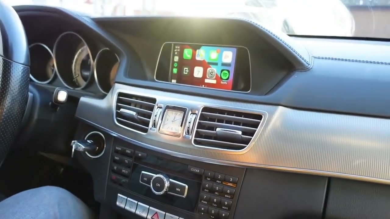 MERCEDES W204 W212 NTG 4.5 AUDIO 20 BECKER MAP PILOT CARPLAY ANDROID