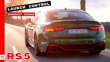 2020 Audi RS5 Launch Control and Exhaust Sound