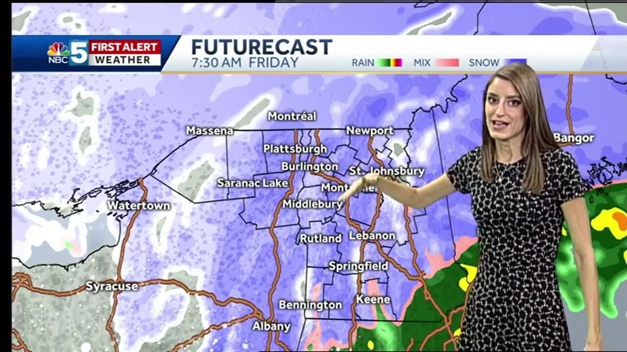 Video: Heaviest snow for Friday morning's drive 11/15/18 - YouTube
