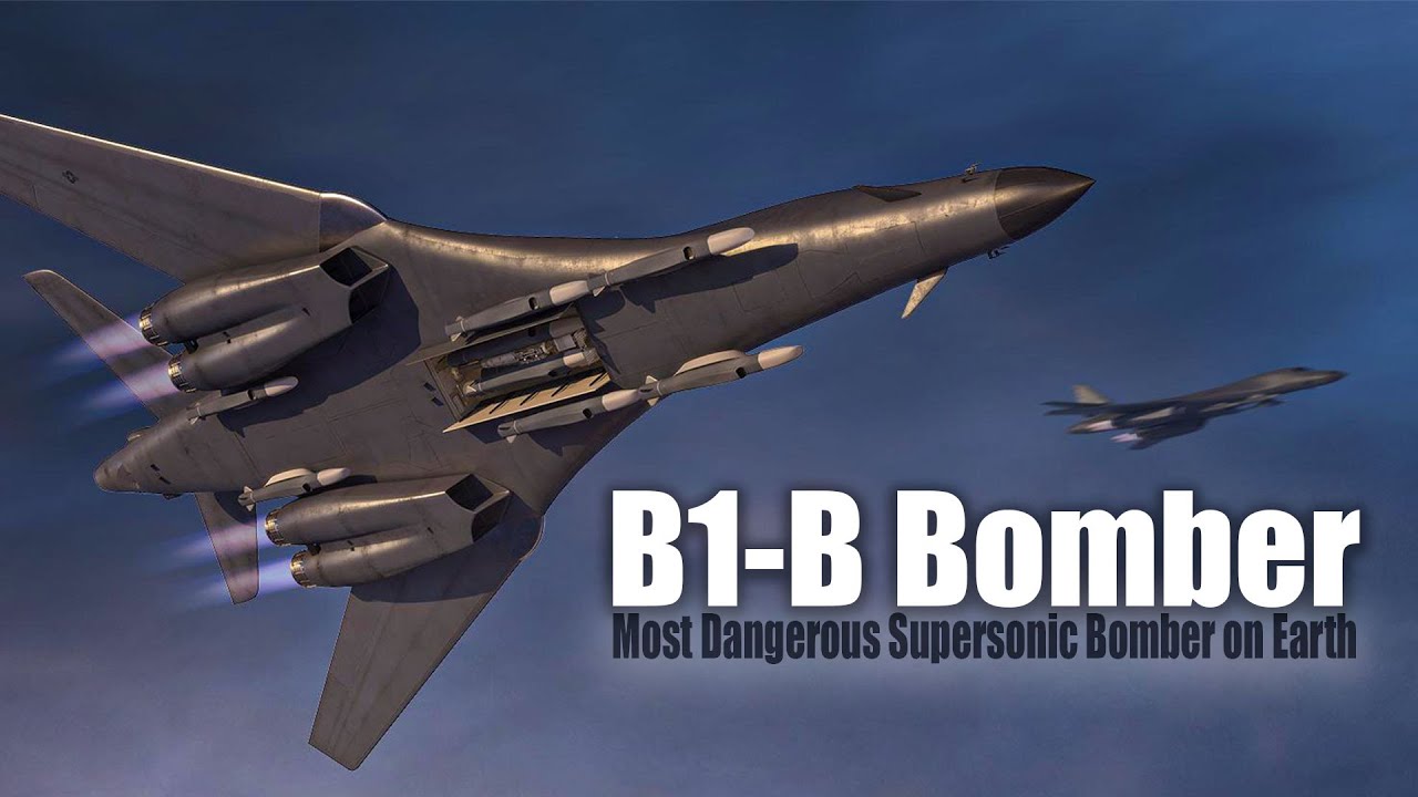 Air Force Arms Classic B1-B Bomber For Hypersonic Weapons
