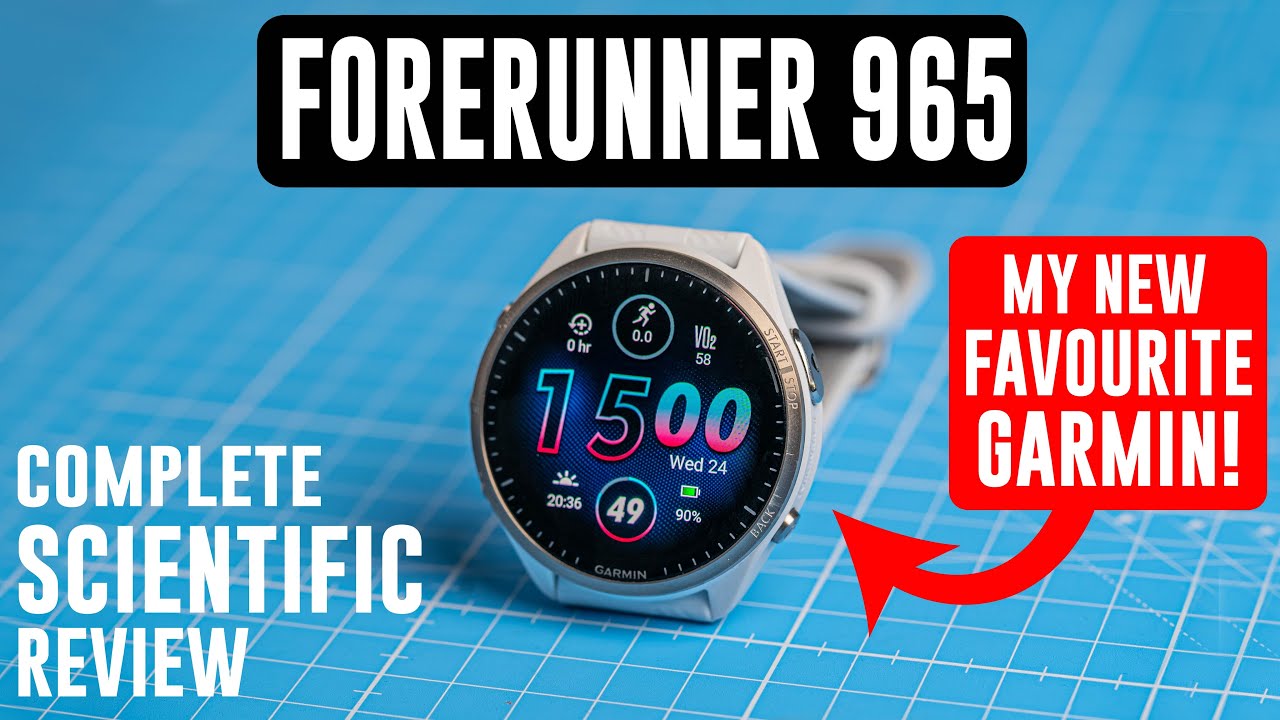 Garmin Forerunner 965 GPS Watch Review: AMOLED and More - Men's Journal