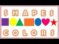 Shapes and colors  learning  ausum sisters