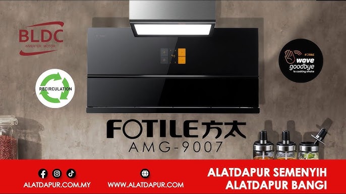 FOTILE JQG9031 Range Hood - Wave Hello to FOTILE, Wave Goodbye to Cooking  Smoke 