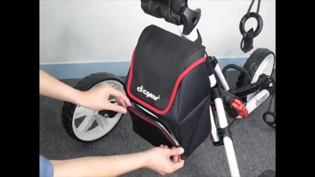 golf push cart cooler bag