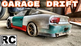 NISSAN 180SX валит по трассе. RCDRIFT на парковке. Чехол который не смог спасти YOKOMO YD2.