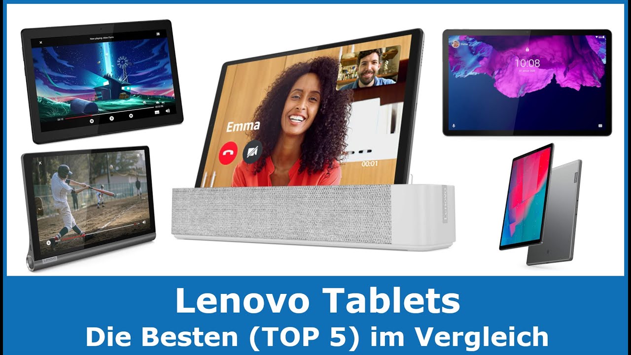 Die besten Lenovo Tablets (TOP 5) 🥇 Testsieger im Vergleich (gut und ...