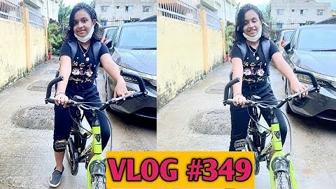 Bahut din bad  Aaj  Priyanshi cycle se coaching gaye|VLOG #349|#babinayoutuber #learnwithpriyanshi