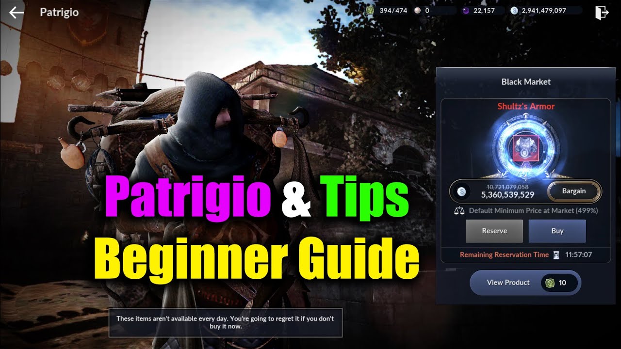 black-desert-mobile-patrigio-tips-beginner-guide-youtube