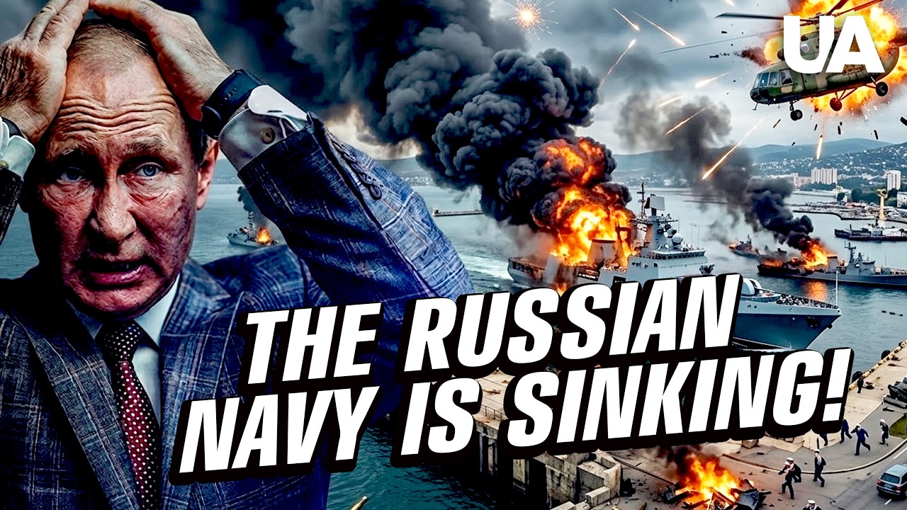 Удар по Новороссийску: «Адмирал Эссен» горит. ПАНИКА: Россия сбила свой собственный Ми-8!