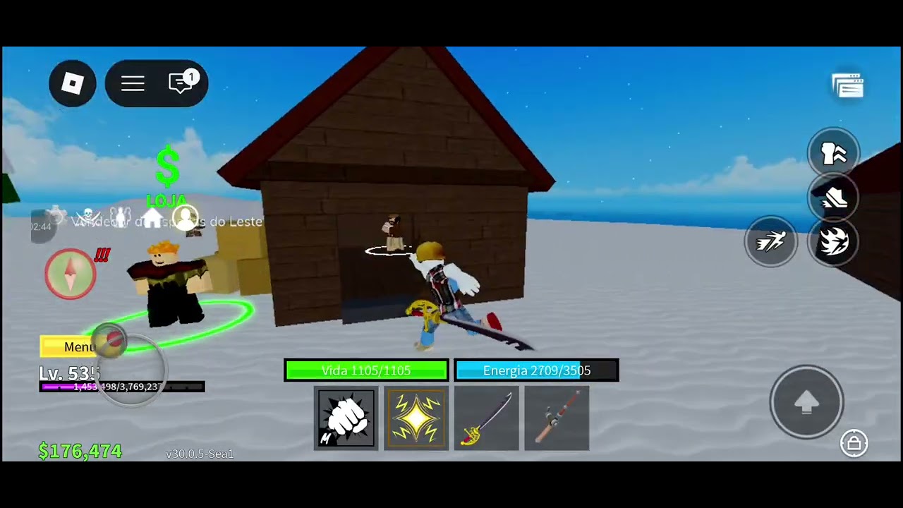 Como pega haki da observação no blox fruits #roblox #bloxfruits 