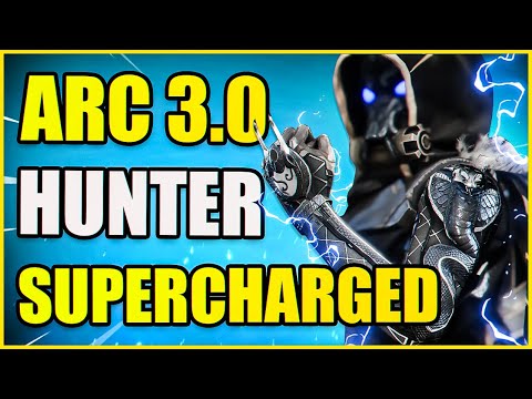 This Supercharged Arc 3.0 Hunter Build DOMINATES PVE! (Destiny 2)