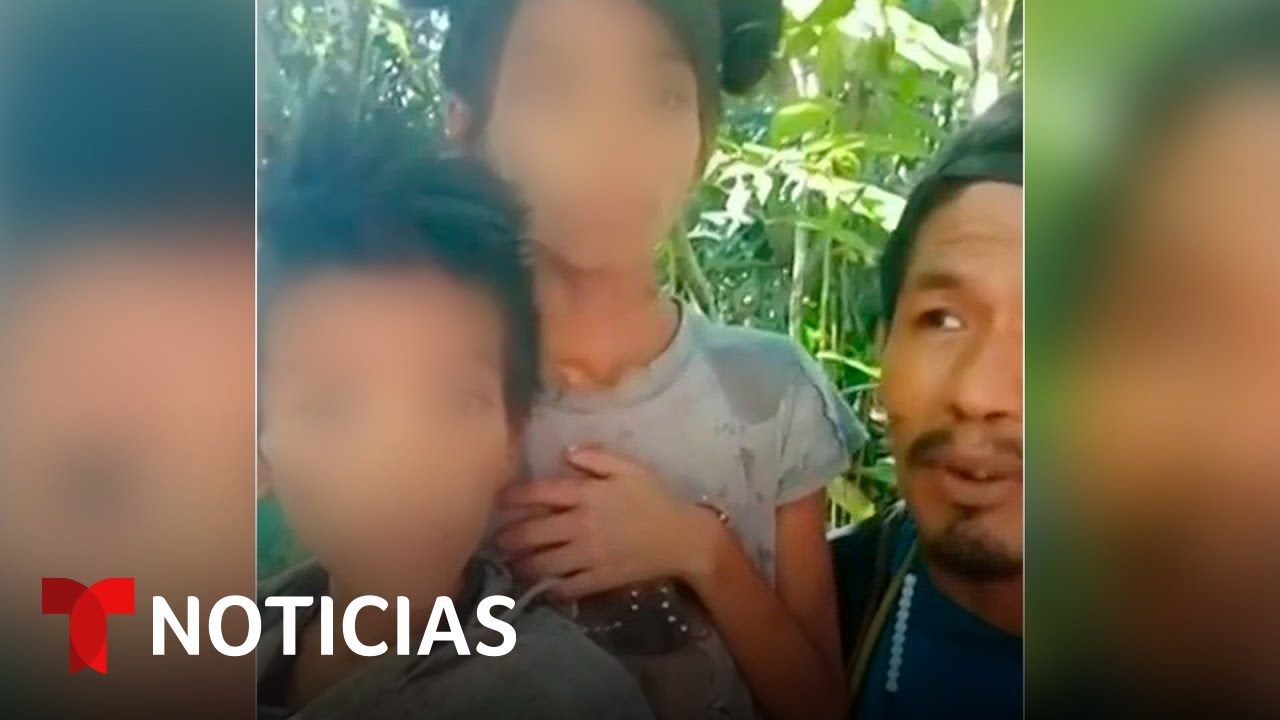 Niños perdidos en la selva colombiana: revelan nuevo video | Noticias Telemundo