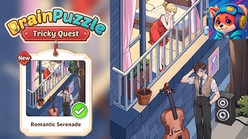 Brain Puzzle Tricky Quest Level 121 find temporary guitar strings and create a romantic night