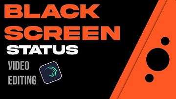 Black Screen Lyrics Status Video Editing | Bend Effect Alight Motion |