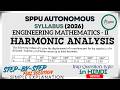 Harmonic Analysis (First 3 Harmonics) 🔥 using TABLE | Fourier Expansion in Under 10 min| Maths 2