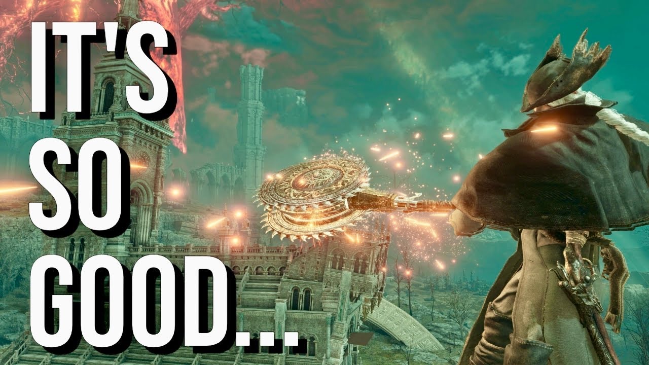 Elden Ring's Bloodborne Mod Is INSANELY FUN! | Graceborne | Gun Parries ...
