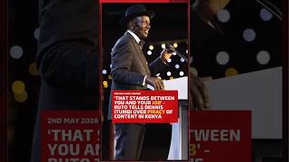 ‘That stands between you and your job’ - Ruto tells Dennis Itumbi over piracy of content in Kenya