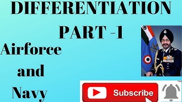 Differentiation part 1 | very important question for navy airforce ss aa x group | by google study