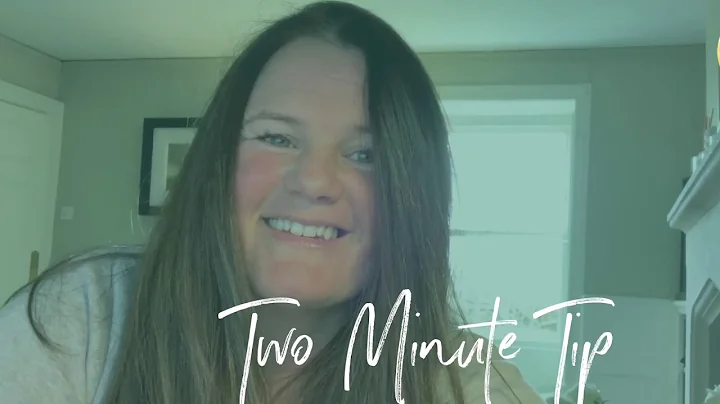 Two Minute Tip: Maxine Smiles-Cooke
