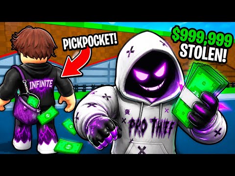 I Became the RICHEST Pickpocket in Roblox! 💰 (Nobody Was Safe...)