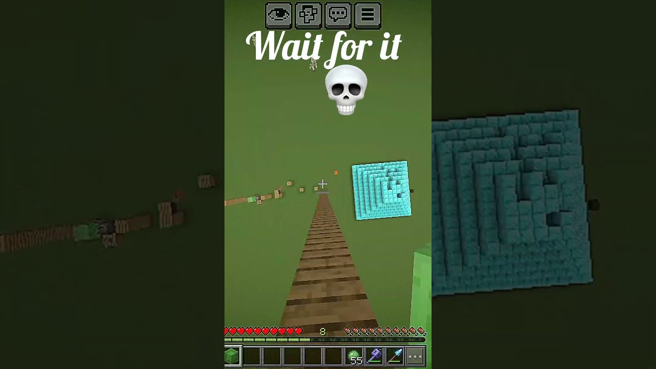 Wait for it💀 #gaming  #minecraft