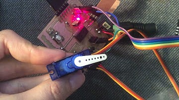 Week 12 Fabacademy | Attiny 3216 | Tiny Outputs Continuous Positions