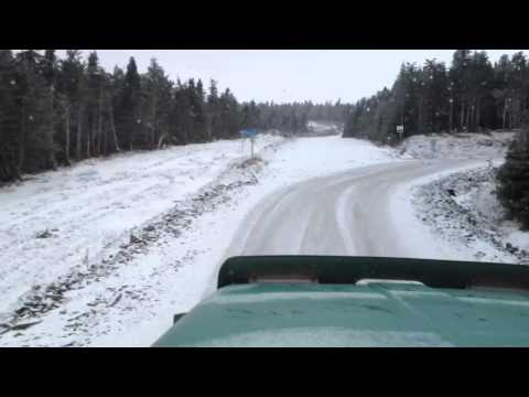 Mountain climb western star truck, lac Alfred Amqu...