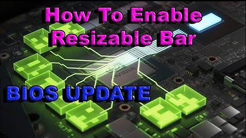 How to Enable Resizable Bar on RTX 30 Series Graphics Cards | +Bios Update