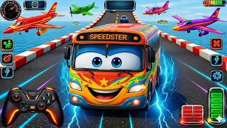 💥 Bus Stunt Driving Simulator | Impossible Mega Ramp Challenges, Extreme Bus Stunts Gameplay 🔥 screenshot 3