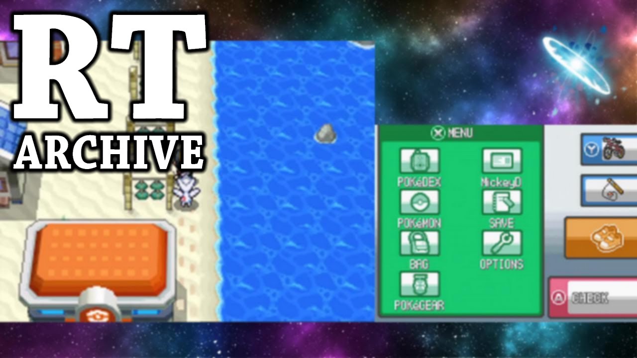 RTGame Archive Pok mon HeartGold SoulSilver 3 YouTube
