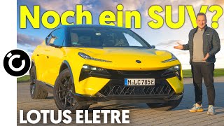 Lotus ELETRE everyday test - better than Model X, BMW iX, EQE and co?